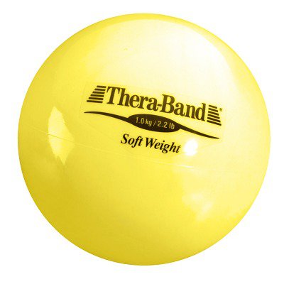 Theraband Gewichtsball "Soft Weight", 1 kg, Gelb
