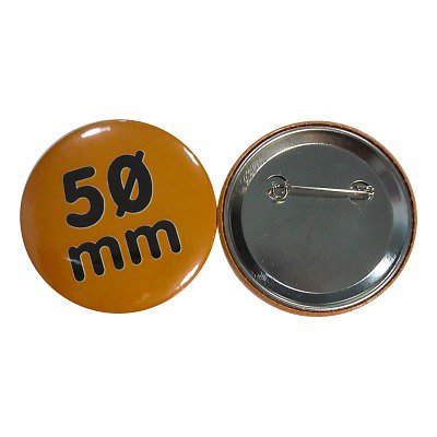 Badgematic Rohmaterial für Buttonmaschine, Für 50 mm Button