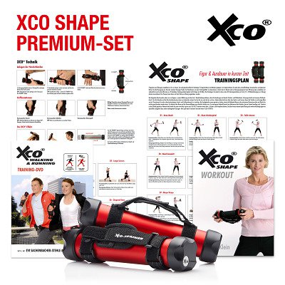 Xco Hantel-Set "Premium", inkl. 2 Trainingsprogrammen auf DVD