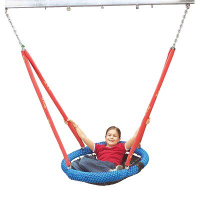 Huck Seiltechnik Schaukelsitz "Mini-Vogelnest", Blau