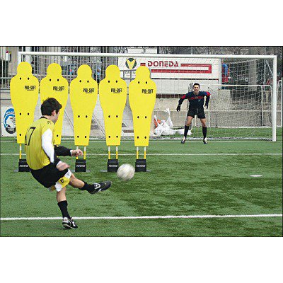 Liski Fußball-Dummy-Set "Freistoß Pro Soft" für Hartplätze