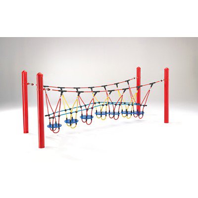 Huck Seiltechnik Abenteuerbrücke "Wackelteller"