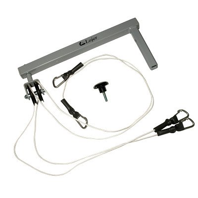 Lojer Galgen für Seilzugapparate, Für "Speed Pulley, 100kg", Grau