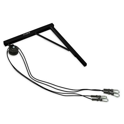 Lojer Galgen für Seilzugapparate, Für "Pulley 14 und 20kg", Schwarz