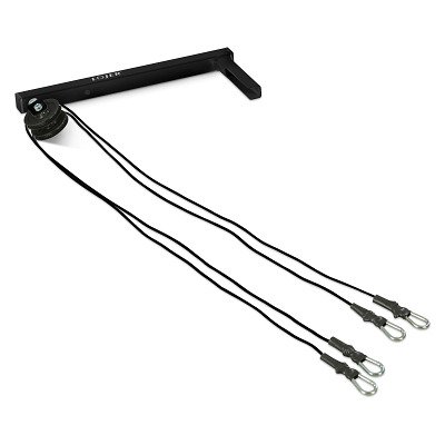 Lojer Galgen für Seilzugapparate, Für "Speed Pulley, 50kg", Schwarz