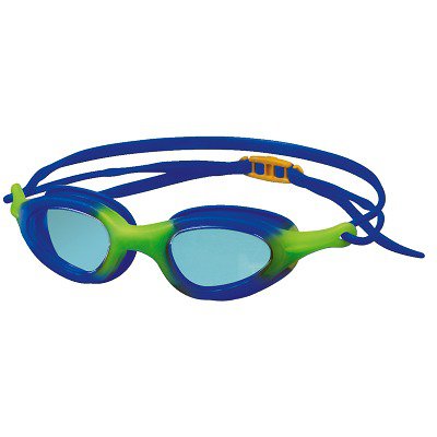 Beco Schwimmbrille "Top", Blau-Limone: Kinder/Jugendliche