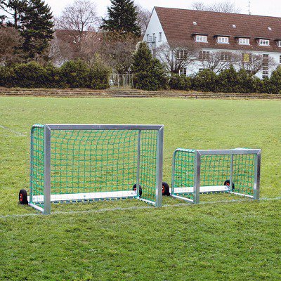 Sport-thieme Mini-Fußballtor "Safety", Inkl. Netz, grün (MW 10 cm), 1,20x0,80 m