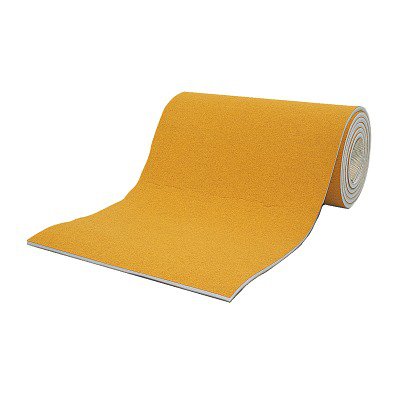 Sport-thieme Rollmatte "Super", per lfm., Breite 200 cm, Farbe Bernstein, 35 mm