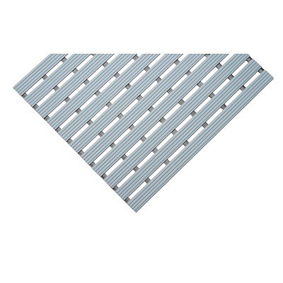 Eha Bädermatte "ManuPlast", 100 cm, Grau