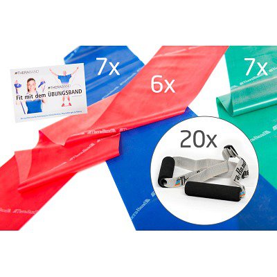 Theraband Fitnessbänder-Set "Verein"