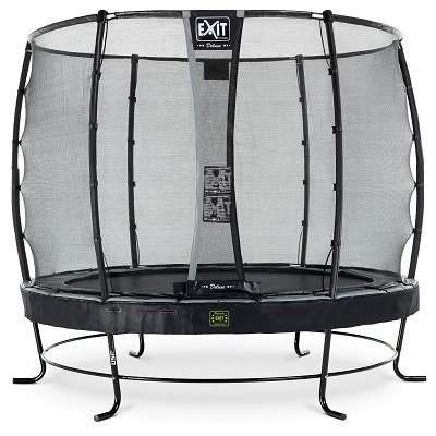 Exit Trampolin "Elegant Premium Rund" mit Sicherheitsnetz,  ø 305 cm, Grün
