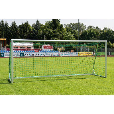 Sport-thieme Kleinfeld-Fußballtor mit Netzbefestigung SimplyFix, frei stehend, vollverschweißt, 1 m