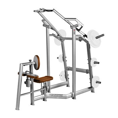 Sport-thieme Latzug-Maschine "OV", Plate-Loaded, 50 mm Hantelscheiben-Aufnahme