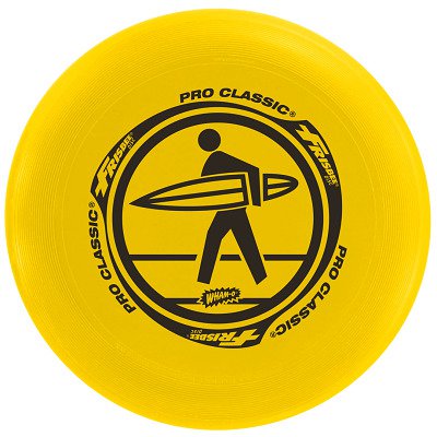 Frisbee Wurfscheibe "Pro Classic", Gelb
