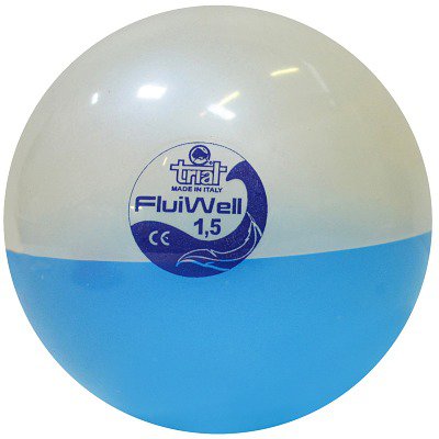 Trial Medizinball "Fluiwell", 1,5 kg, ø 17,5 cm