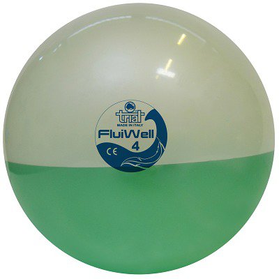 Trial Medizinball "Fluiwell", 4 kg, ø 25 cm