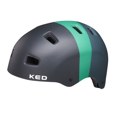 KED Fahrradhelm "5Forty", L, Schwarz-Grün