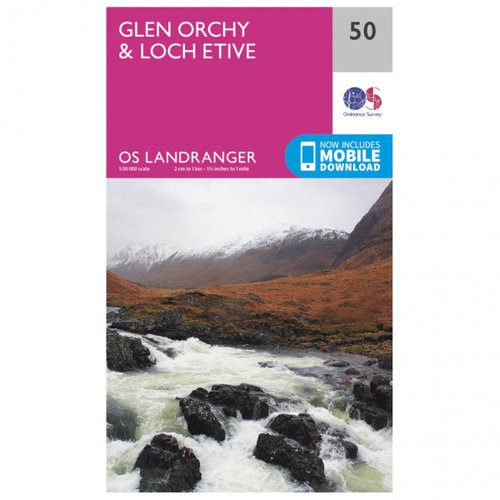 Ordnance Survey Glen Orchy / Loch Etive L050