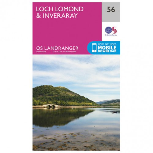 Ordnance Survey Loch Lomond / Inveraray L056