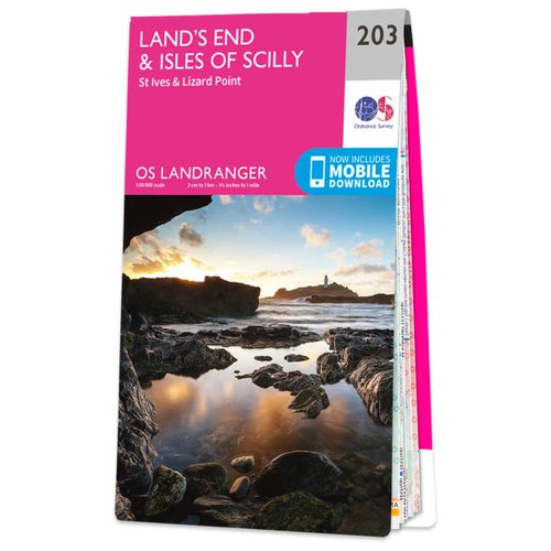 Ordnance Survey Land's End Isles Of Scilly