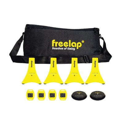 Freelap Zeitmesssystem-Set "Track & Field - Pro", Inkl. Transmitter "Tx Touch Pro", Für 4 Personen