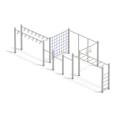 Playparc Kletteranlage "Waldred II", Verzinkt