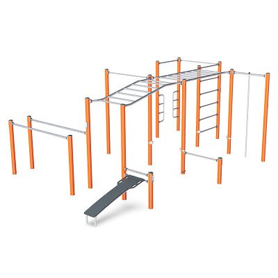 Kompan Outdoor-Fitness-Station "Pro 5"