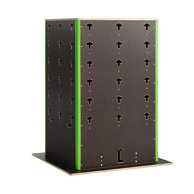 Cube Sports Parkour-Einzelelement "Cube", 125x125x200 cm