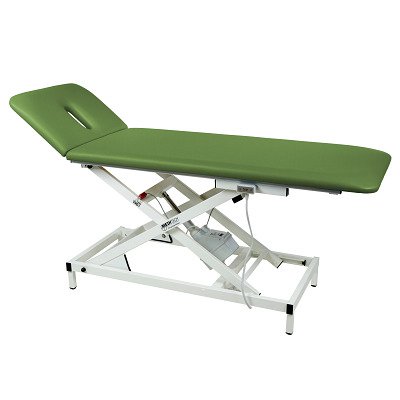 Meditech Elektrische Therapieliege "Vario Nr. 1", 2-teilig, Limone, 80 cm