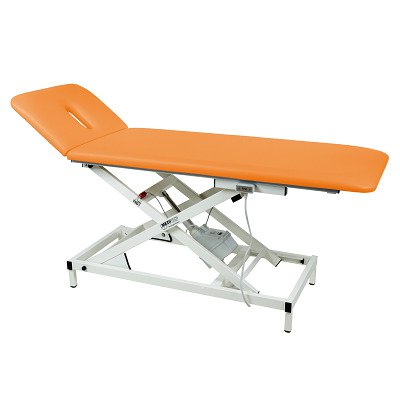 Meditech Elektrische Therapieliege "Vario Nr. 1", 2-teilig, Apricot, 80 cm
