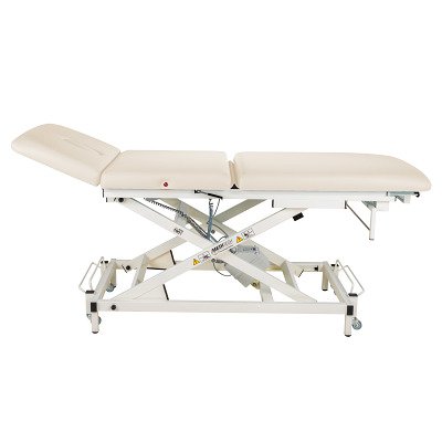 Meditech Elektrische Therapieliege "Vario Nr. 1", 3-teilig, Creme, 65 cm
