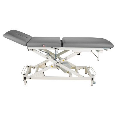 Meditech Elektrische Therapieliege "Vario Nr. 1", 3-teilig, Chrom, 80 cm