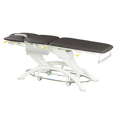 Lojer Elektrische Therapieliege "Capre F5", 5-teilig, Carbon, 65 cm