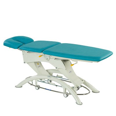 Lojer Elektrische Therapieliege "Capre F3", 3-teilig, Lagoon, 65 cm