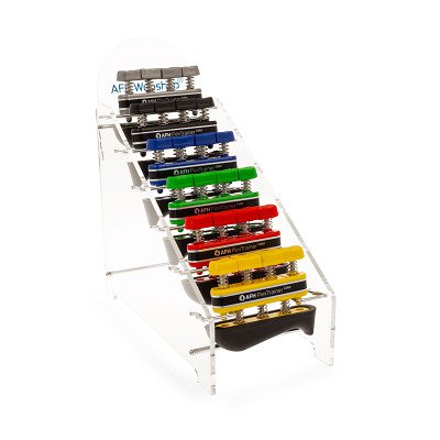 Afh Webshop Fingertrainer-Set "Color" mit Aufbewahrungsdisplay