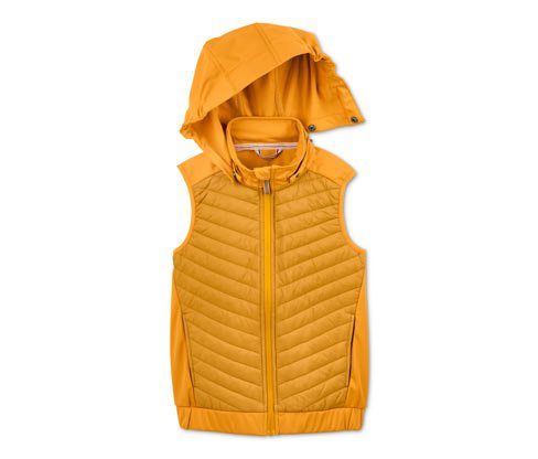 Tchibo Hybrid-Softshellweste aus recyceltem Material