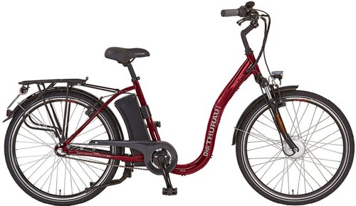 Didi Thurau Edition E-Bike "Alu City Rad-Roller 3in1 Plus", 3 Gang, Frontmotor 350 W