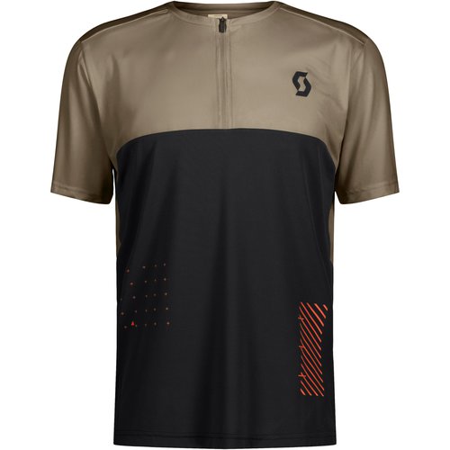 Scott Trail Vertic Zip Funktionsshirt Herren