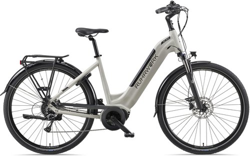 Ruhrwerk E-Bike "MC800", 8 Gang, Shimano, Acera, Mittelmotor 250 W, Pedelec, Elektrofahrrad für Damen u. Herren