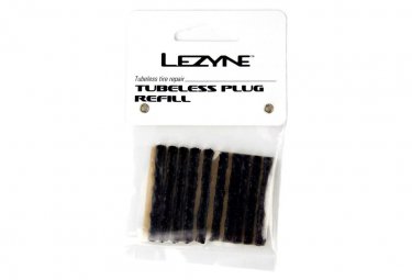 Lezyne packung mit 10 black wicks