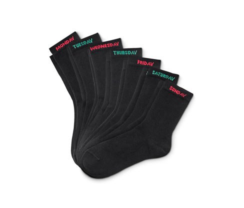Tchibo 7 Paar Socken aus Bio-Baumwolle
