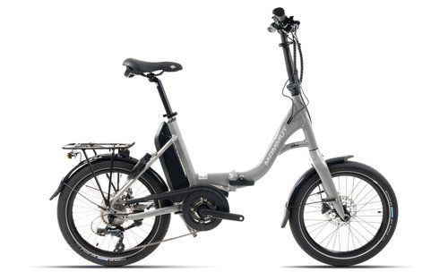 Mammut E-Fold 9 - 20 Zoll 400Wh 9K Faltrad - hellgrau glänzend - 2022