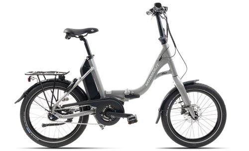 Mammut E-Fold 7RT - 20 Zoll 400Wh 7N-RT Faltrad - hellgrau glänzend - 2022