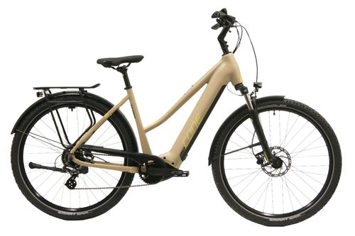 Cone eSUV IN LTD Trapez 625Wh Graubeige/Gelb 2024 50 cm