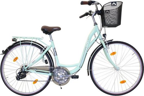 Fashion Line Cityrad, 21 Gang Shimano TY 300 Schaltwerk, Kettenschaltung
