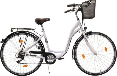 Fashion Line Cityrad, 6 Gang Shimano TZ 50 Schaltwerk, Kettenschaltung