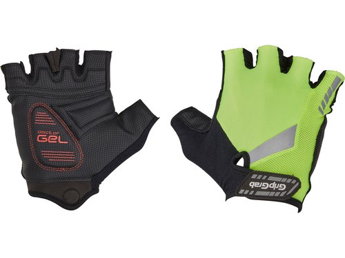 GripGrab ProGel Hi-Vis Padded Halbfinger-Handschuhe