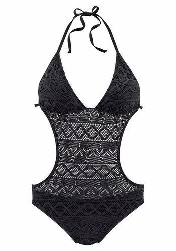 Lascana Monokini, in Häkeloptik