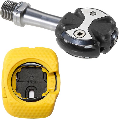 Speedplay Zero Edelstahl Pedale - Schwarz}  - Walkable Cleats}