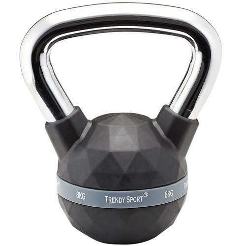 Trendy Sport Kettlebells Premium Chrom Black 8 KG